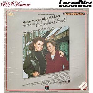 LaserDisc Film "ONLY WHEN I LAUGH"